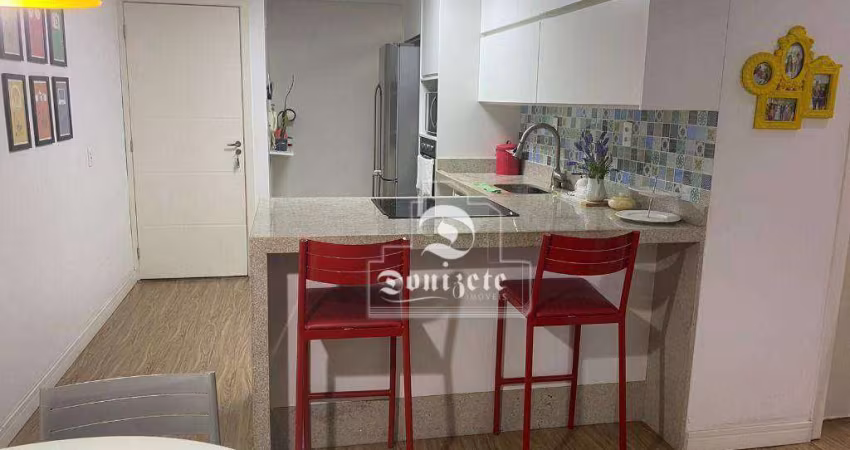 Apartamento à venda, 55 m² por R$ 359.996,00 - Vila Homero Thon - Santo André/SP