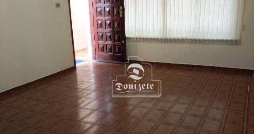 Sobrado com 3 dormitórios à venda, 167 m² por R$ 660.000,00 - Campestre - Santo André/SP