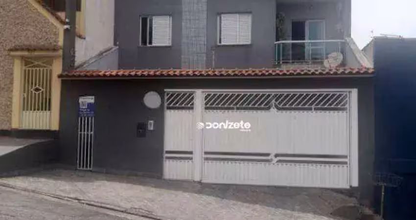 Cobertura com 2 dormitórios à venda, 120 m² por r$ 530.000,00 - vila alzira - santo andré/sp