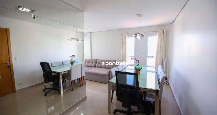 Apartamento com 3 dormitórios à venda, 80 m² por r$ 898.000,00 - jardim - santo andré/sp
