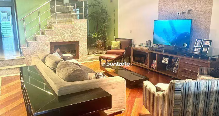 Sobrado com 4 dormitórios à venda, 250 m² por r$ 1.279.900,00 - vila valparaíso - santo andré/sp