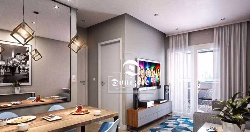 Apartamento à venda, 53 m² por R$ 323.500,00 - Vila Tibiriçá - Santo André/SP