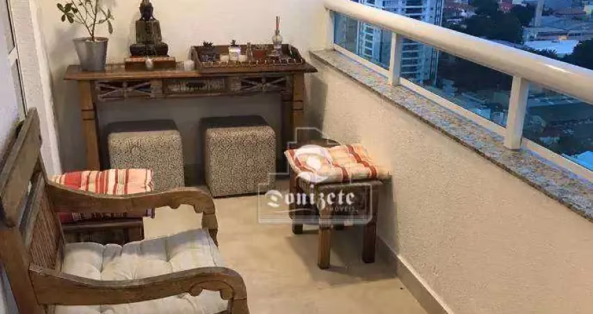 Apartamento com 2 dormitórios à venda, 79 m² por r$ 740.000,00 - campestre - santo andré/sp