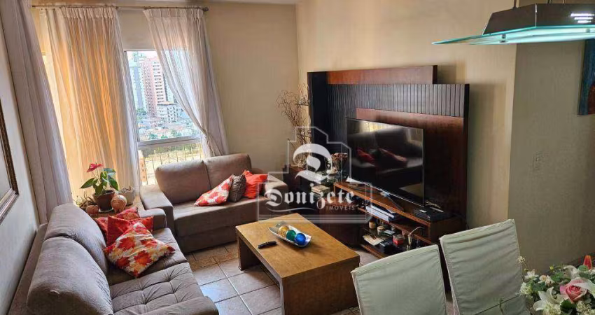 Apartamento com 3 dormitórios à venda, 95 m² por R$ 610.000,00 - Vila Assunção - Santo André/SP