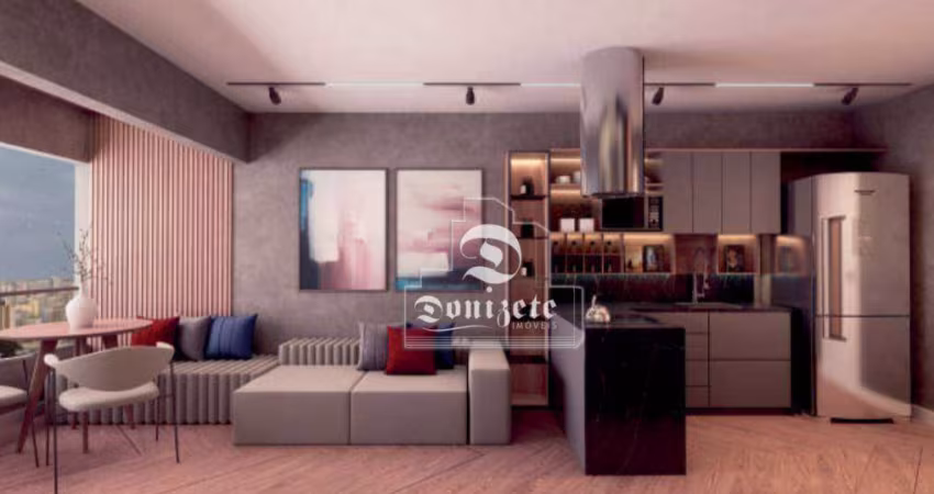 Apartamento à venda, 44 m² por R$ 642.000,00 - Jardim - Santo André/SP