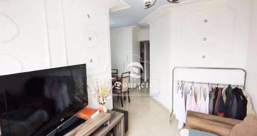 Apartamento com 2 dormitórios à venda, 60 m² por r$ 361.999,00 - vila alzira - santo andré/sp