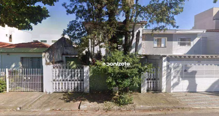 Terreno à venda, 270 m² por r$ 590.000,00 - jardim paraíso - santo andré/sp