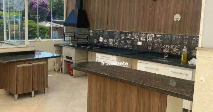 Cobertura com 2 dormitórios à venda, 55 m² por r$ 470.000,00 - vila valparaíso - santo andré/sp
