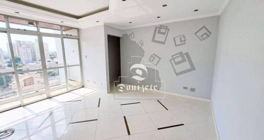 Apartamento com 2 dormitórios à venda, 68 m² por R$ 419.990,00 - Vila Valparaíso - Santo André/SP