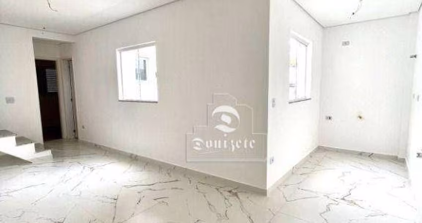 Cobertura com 2 dormitórios à venda, 104 m² por R$ 599.999,99 - Santa Maria - Santo André/SP