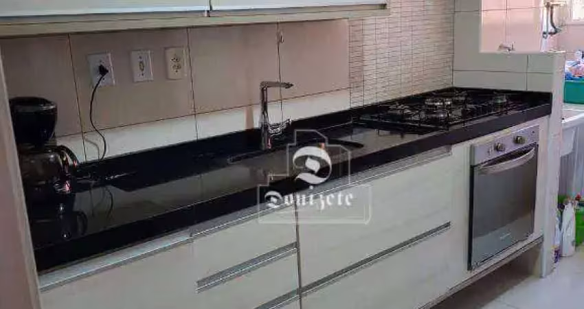 Apartamento com 2 dormitórios à venda, 50 m² por R$ 360.000,00 - Vila Curuçá - Santo André/SP