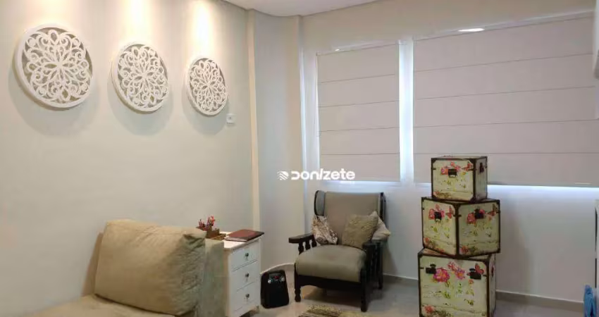 Sala à venda, 38 m² por r$ 215.000,03 - vila guiomar - santo andré/sp