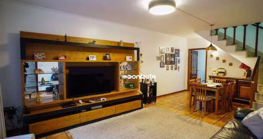 Sobrado com 3 dormitórios à venda, 295 m² por r$ 1.098.000,00 - vila alzira - santo andré/sp