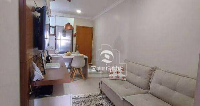 Apartamento à venda, 49 m² por R$ 354.900,00 - Vila Assunção - Santo André/SP