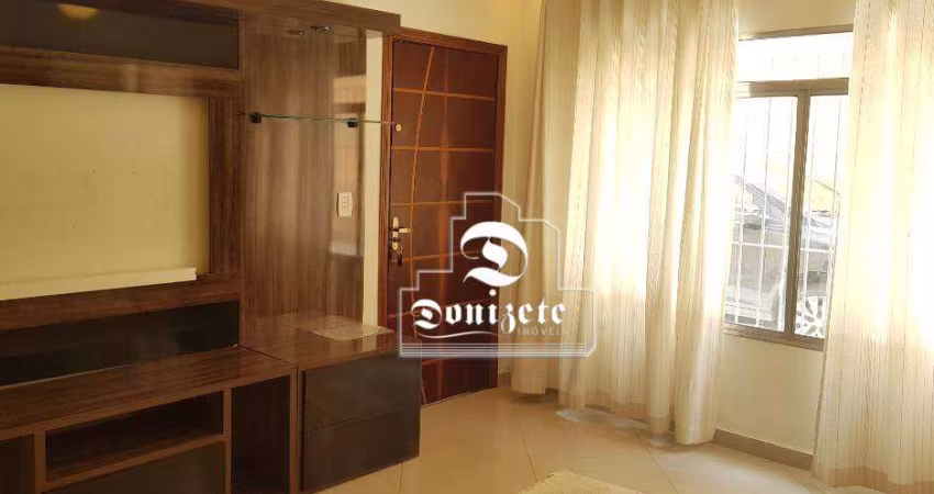 Apartamento para alugar, 100 m² por R$ 2.635,00/mês - Campestre - Santo André/SP