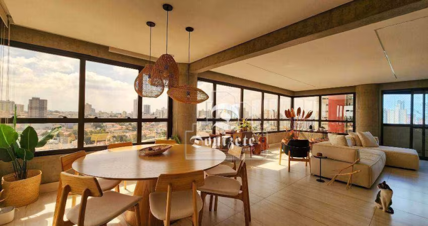 Apartamento com 3 dormitórios à venda, 190 m² por R$ 3.400.000,00 - Jardim - Santo André/SP