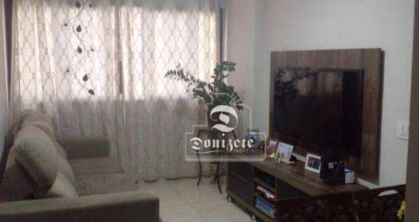 Apartamento com 3 dormitórios à venda, 72 m² por R$ 395.000,00 - Vila Valparaíso - Santo André/SP