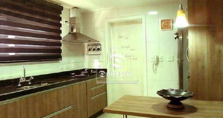 Apartamento com 3 dormitórios à venda, 122 m² por R$ 1.080.000,00 - Jardim - Santo André/SP