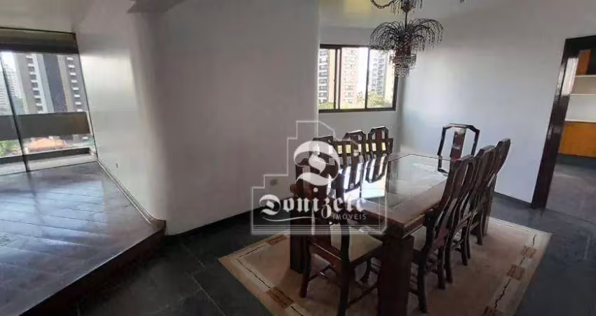 Apartamento com 4 dormitórios à venda, 205 m² por r$ 999.000,00 - vila bastos - santo andré/sp