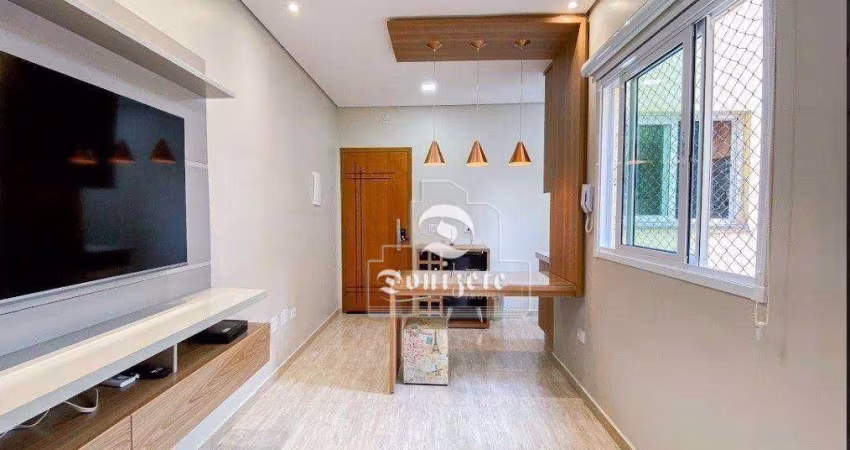 Cobertura com 2 dormitórios à venda, 76 m² por R$ 465.000,00 - Vila Alpina - Santo André/SP
