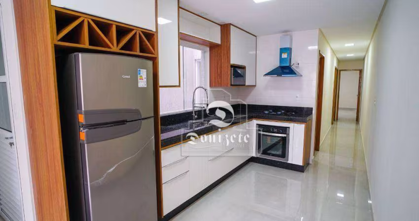 Sobrado à venda, 135 m² por R$ 789.000,00 - Vila Camilópolis - Santo André/SP