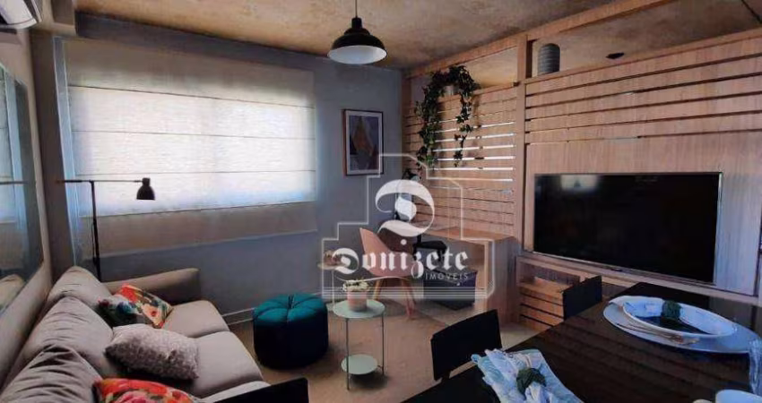 Apartamento com 1 dormitório à venda, 36 m² por R$ 325.615,00 - Jardim Jamaica - Santo André/SP