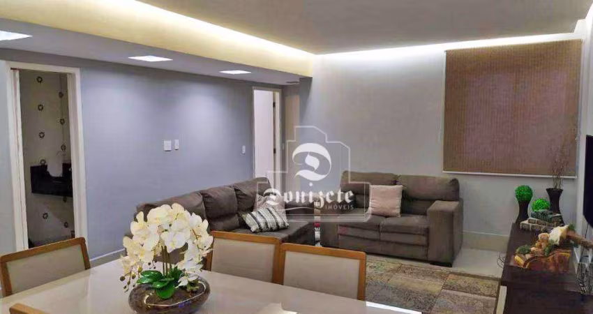 Apartamento com 3 dormitórios à venda, 96 m² por r$ 850.000,00 - campestre - santo andré/sp