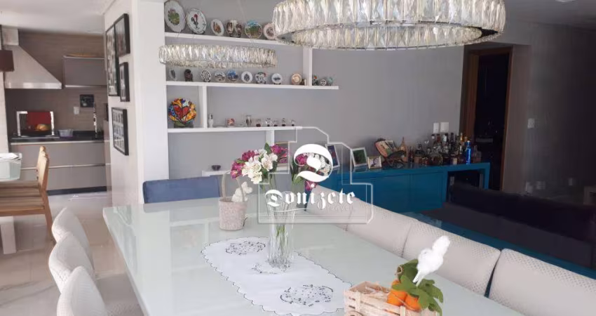Apartamento com 4 dormitórios à venda, 140 m² por R$ 2.300.000,00 - Jardim - Santo André/SP