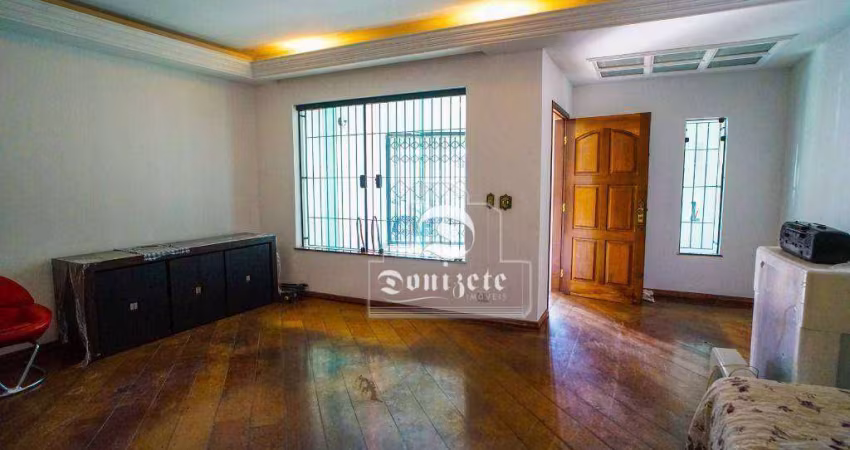 Sobrado com 3 dormitórios, 230 m² - venda por R$ 840.000,00 ou aluguel por R$ 4.995,00/mês - Vila Valparaíso - Santo André/SP