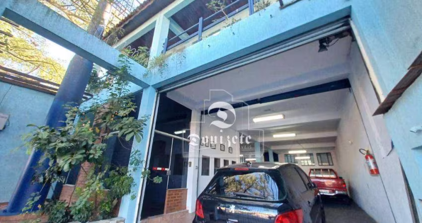 Sobrado, 337 m² - venda por R$ 2.500.000,00 ou aluguel por R$ 10.944,32/mês - Parque Jaçatuba - Santo André/SP