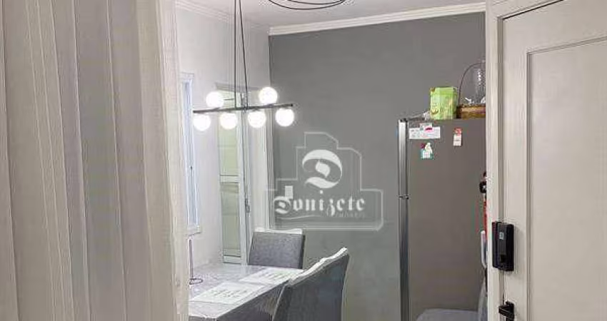 Apartamento com 2 dormitórios à venda, 48 m² por R$ 320.000,00 - Vila Helena - Santo André/SP