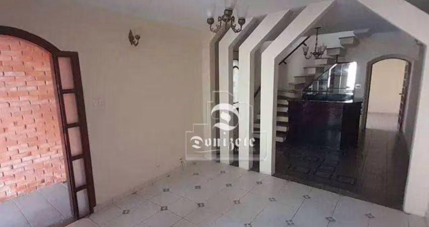 Sobrado à venda, 164 m² por R$ 595.000,00 - Vila Scarpelli - Santo André/SP