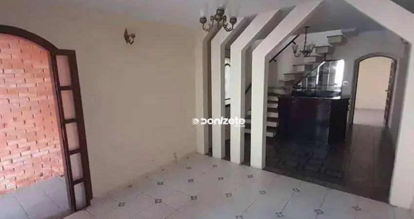 Sobrado com 3 dormitórios à venda, 164 m² por r$ 595.000,00 - vila scarpelli - santo andré/sp