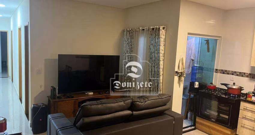 Apartamento com 3 dormitórios à venda, 68 m² por R$ 460.000,00 - Vila Curuçá - Santo André/SP