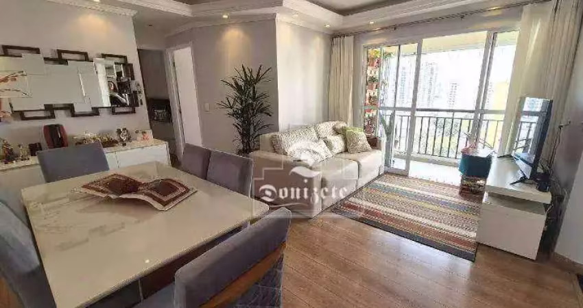 Apartamento com 3 dormitórios à venda, 85 m² por r$ 936.000,00 - jardim - santo andré/sp