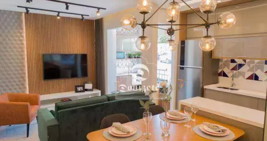 Apartamento à venda, 53 m² por R$ 458.000,00 - Casa Branca - Santo André/SP