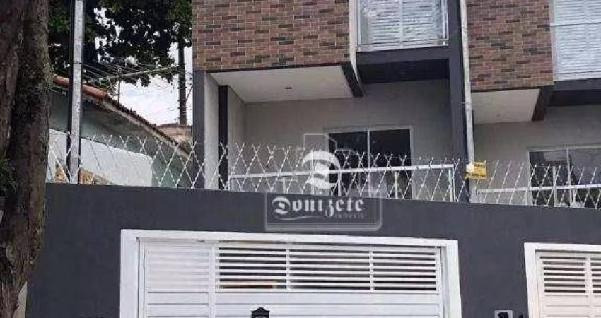 Sobrado com 3 dormitórios à venda, 120 m² por R$ 742.000,00 - Parque Novo Oratório - Santo André/SP