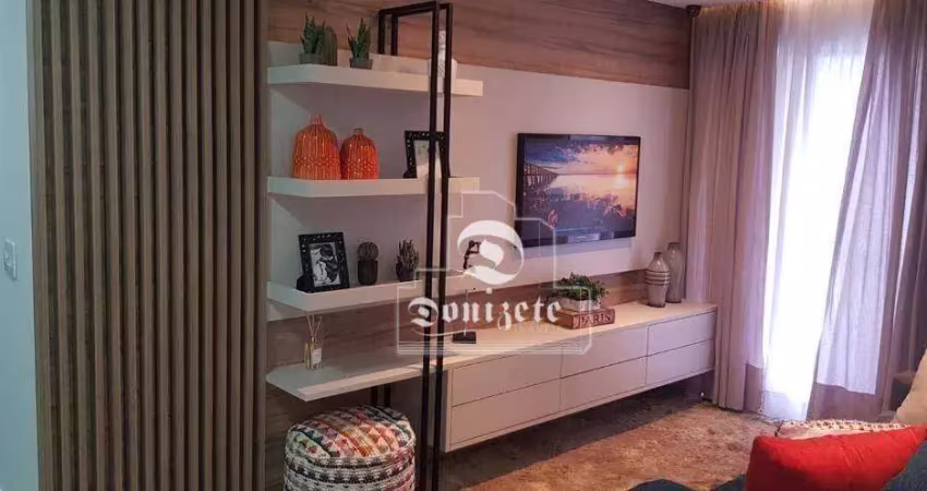 Apartamento com 2 dormitórios à venda, 59 m² por R$ 460.000,00 - Casa Branca - Santo André/SP