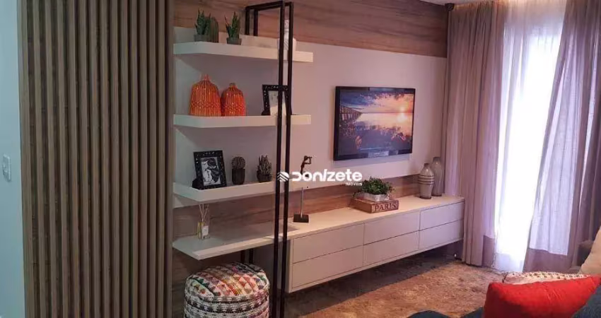 Apartamento com 2 dormitórios à venda, 59 m² por r$ 460.000,00 - casa branca - santo andré/sp