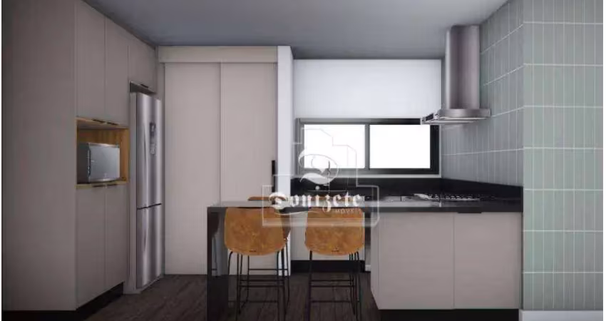 Apartamento para alugar, 85 m² por R$ 8.808,33/mês - Jardim - Santo André/SP