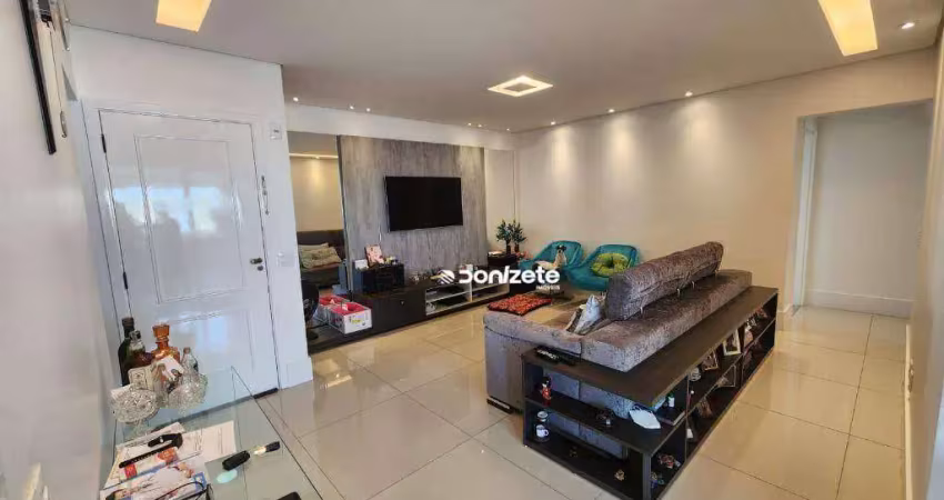 Apartamento à venda, 126 m² por r$ 1.379.999,98 - vila scarpelli - santo andré/sp