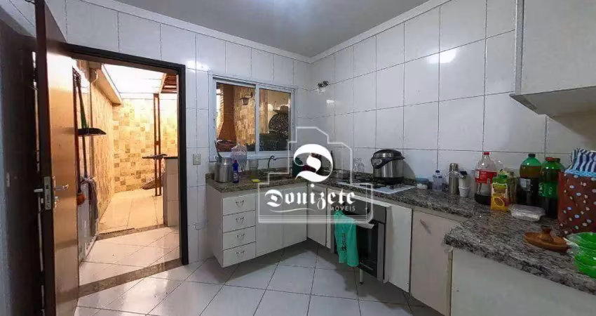 Sobrado com 3 dormitórios à venda, 111 m² por r$ 600.000,00 - vila valparaíso - santo andré/sp