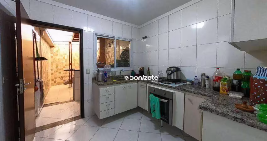 Sobrado com 3 dormitórios à venda, 111 m² por r$ 599.000,00 - vila valparaíso - santo andré/sp