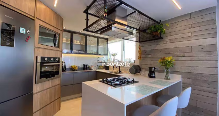 Cobertura à venda, 130 m² por r$ 1.490.000,00 - jardim - santo andré/sp