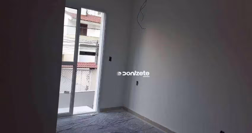 Cobertura com 2 dormitórios à venda, 90 m² por r$ 370.000,00 - vila príncipe de gales - santo andré/sp