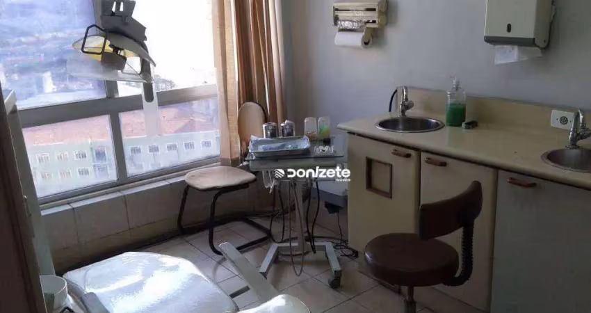 Sala à venda, 43 m² por r$ 149.900,00 - centro - santo andré/sp