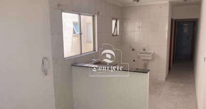 Apartamento com 2 dormitórios à venda, 48 m² por R$ 305.000,00 - Vila Metalúrgica - Santo André/SP