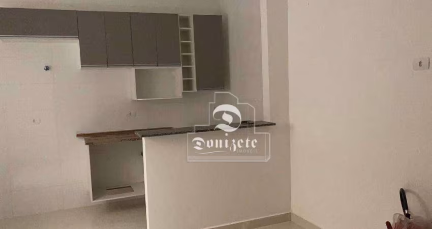 Apartamento com 2 dormitórios à venda, 48 m² por R$ 290.000,00 - Vila Junqueira - Santo André/SP