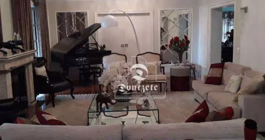 Apartamento com 4 dormitórios à venda, 475 m² por R$ 2.500.000,00 - Vila Bastos - Santo André/SP