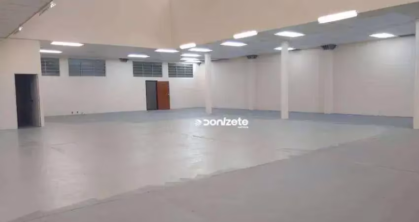 Galpão para alugar, 1087 m² por r$ 31.624,00/mês - jardim - santo andré/sp